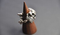 G-skull ring