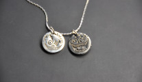 Smile-coin pendant